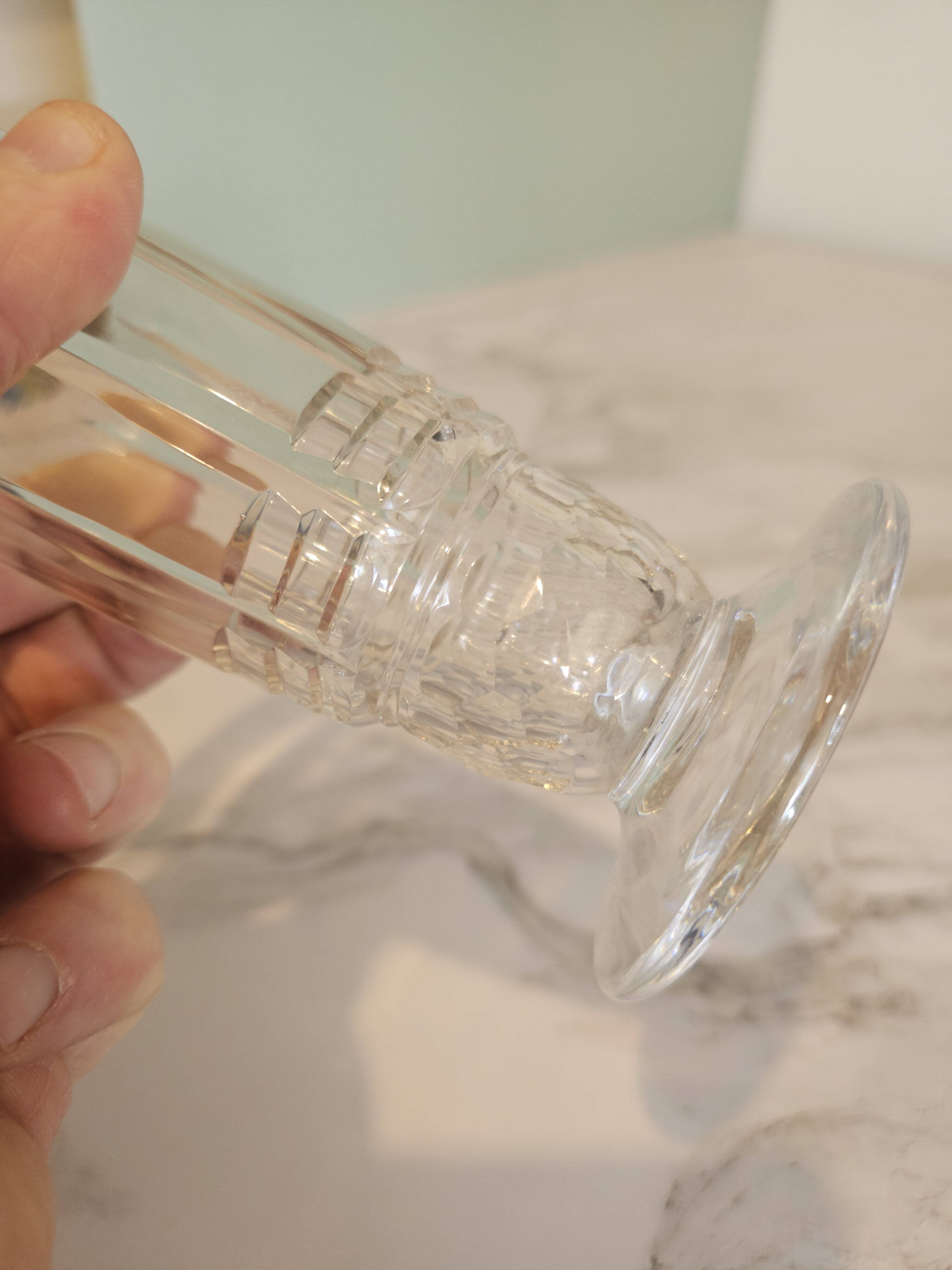 Saint Lambert crystal vase
