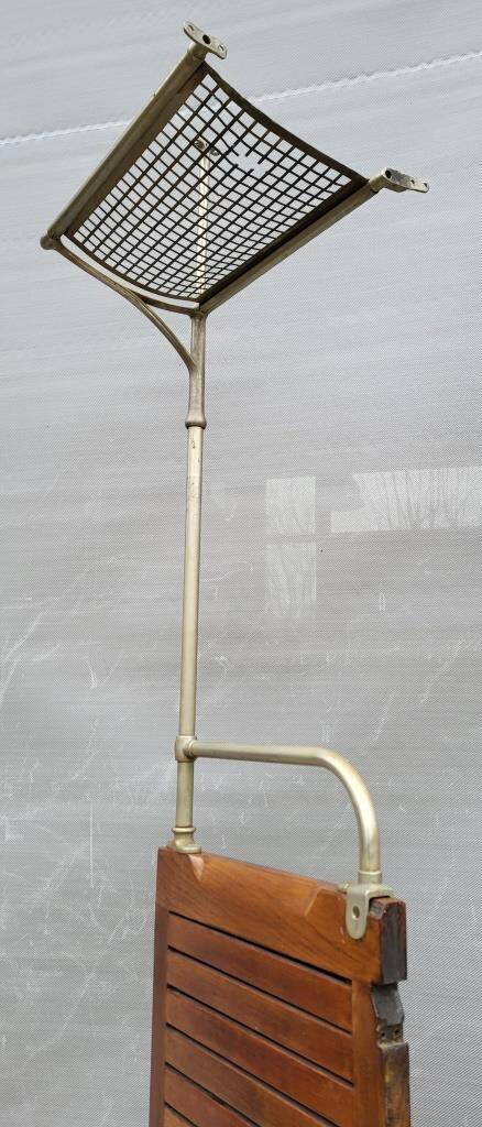 Sprague Metropolitan Parisian bench 1920 with hat rack