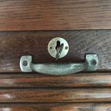 Double curtain Cabinet