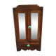 Small Art-Deco wall showcase