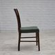 1960s, set of 6 Danish dining chairs, furniture wool, oak wood.