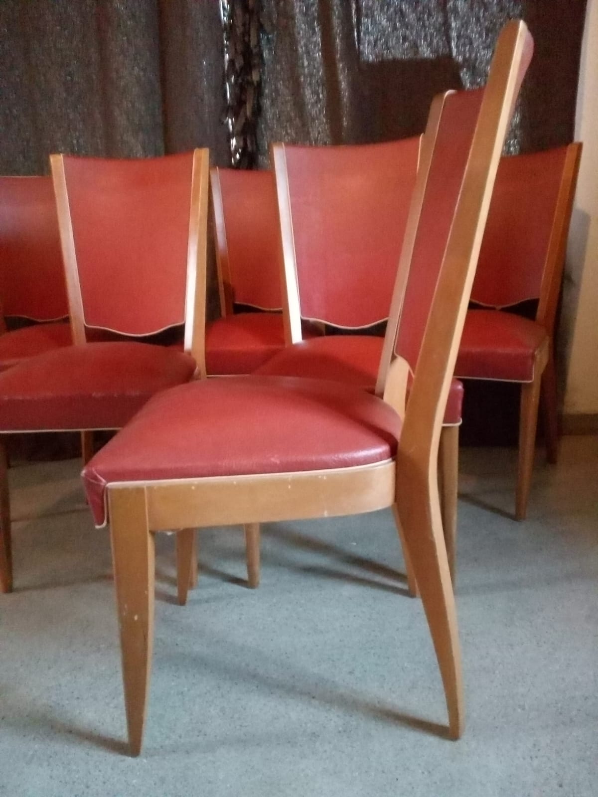 Set of 6 chairs 1960