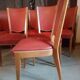 Set of 6 chairs 1960