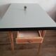 Table avec rallonges formica et chêne