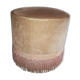 Pouf en velours