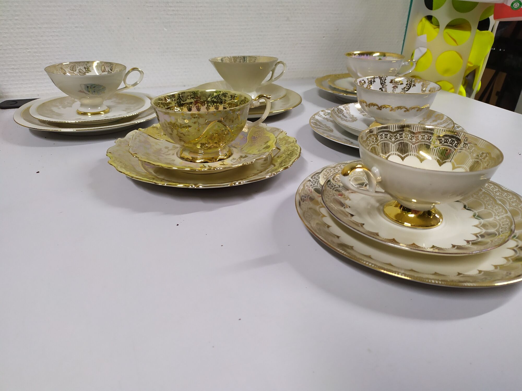 Ensemble service 6 tasse café thé bavaria porcelaine - collection
