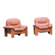 Pair of armchairs by Mobilgirgi, 1970s