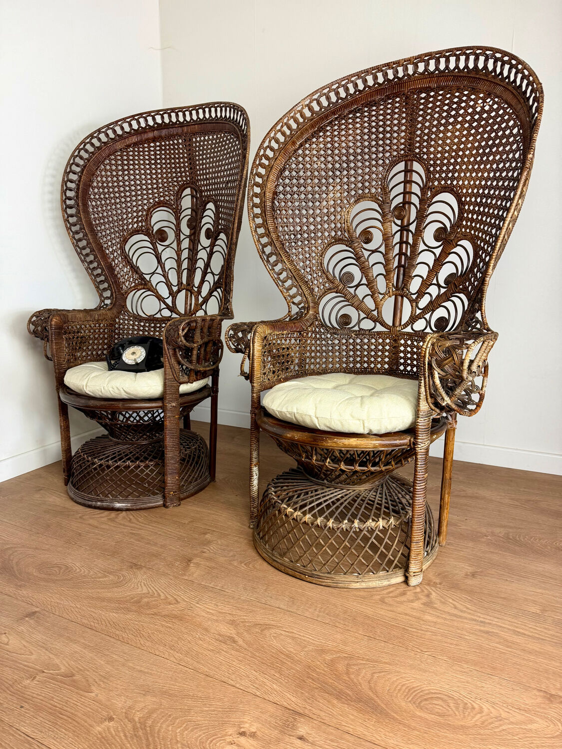 Pair of Pomare armchairs