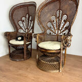 Pair of Pomare armchairs