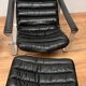 Fauteuil Pulkka par  Ilmaria Lappalainen et son pouf