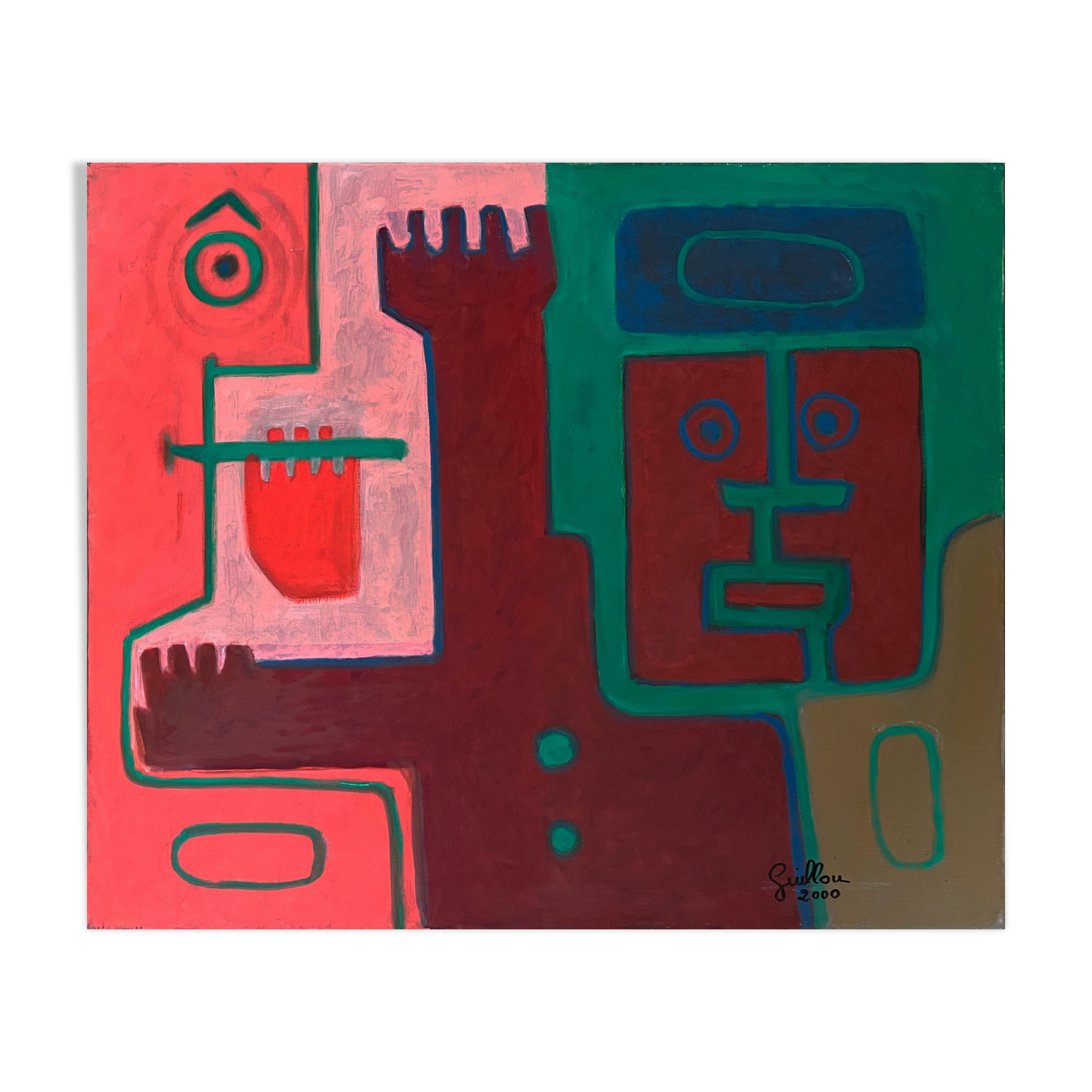 Le joueur de flûte by André Guillou