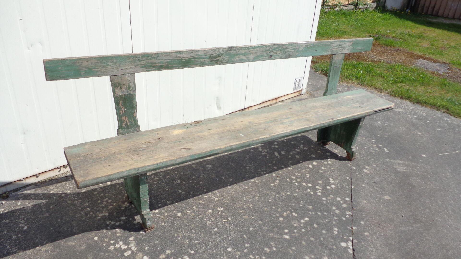 Banc de jardin en chêne