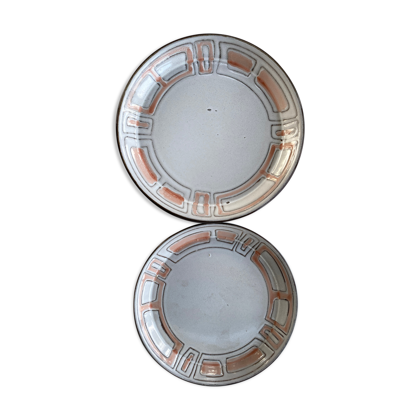 6 Plates dessert Niderviller model Mahia