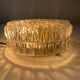 Pair of old vintage round wall lamps