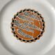 low compotier Sarreguemines model "Nomeny" art deco 30s