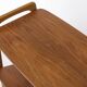 Vintage Bar Cart on Wheels, Mid Century Modern Trolley Table, 1960s Germany