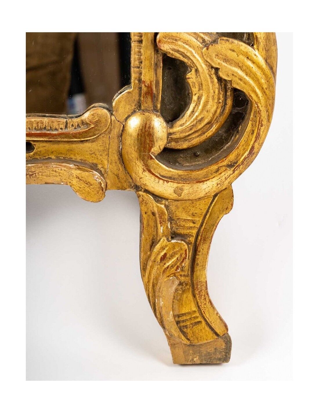 Regency mirror in Gilded Wood