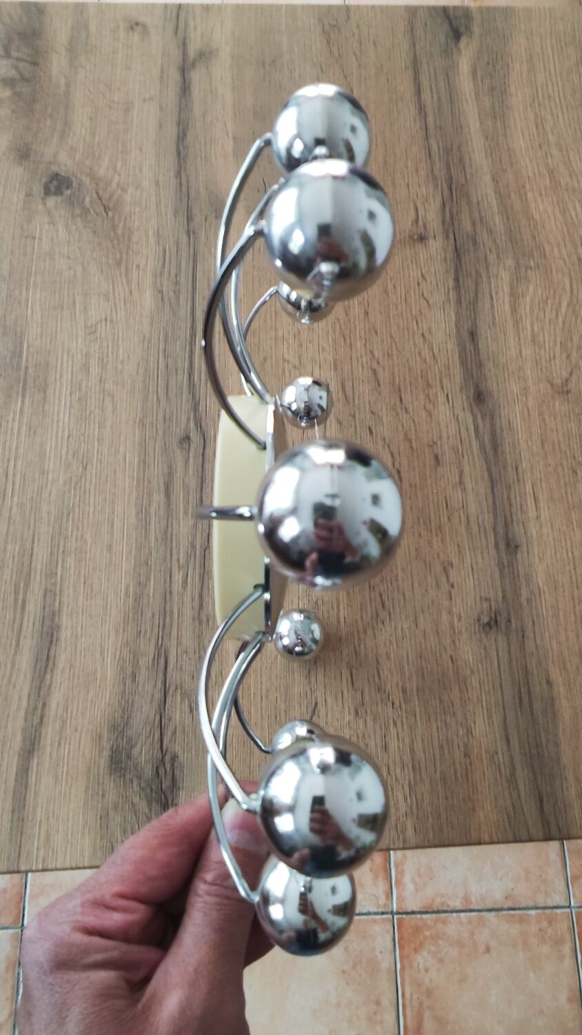 Horloge karlsson spider chrome
