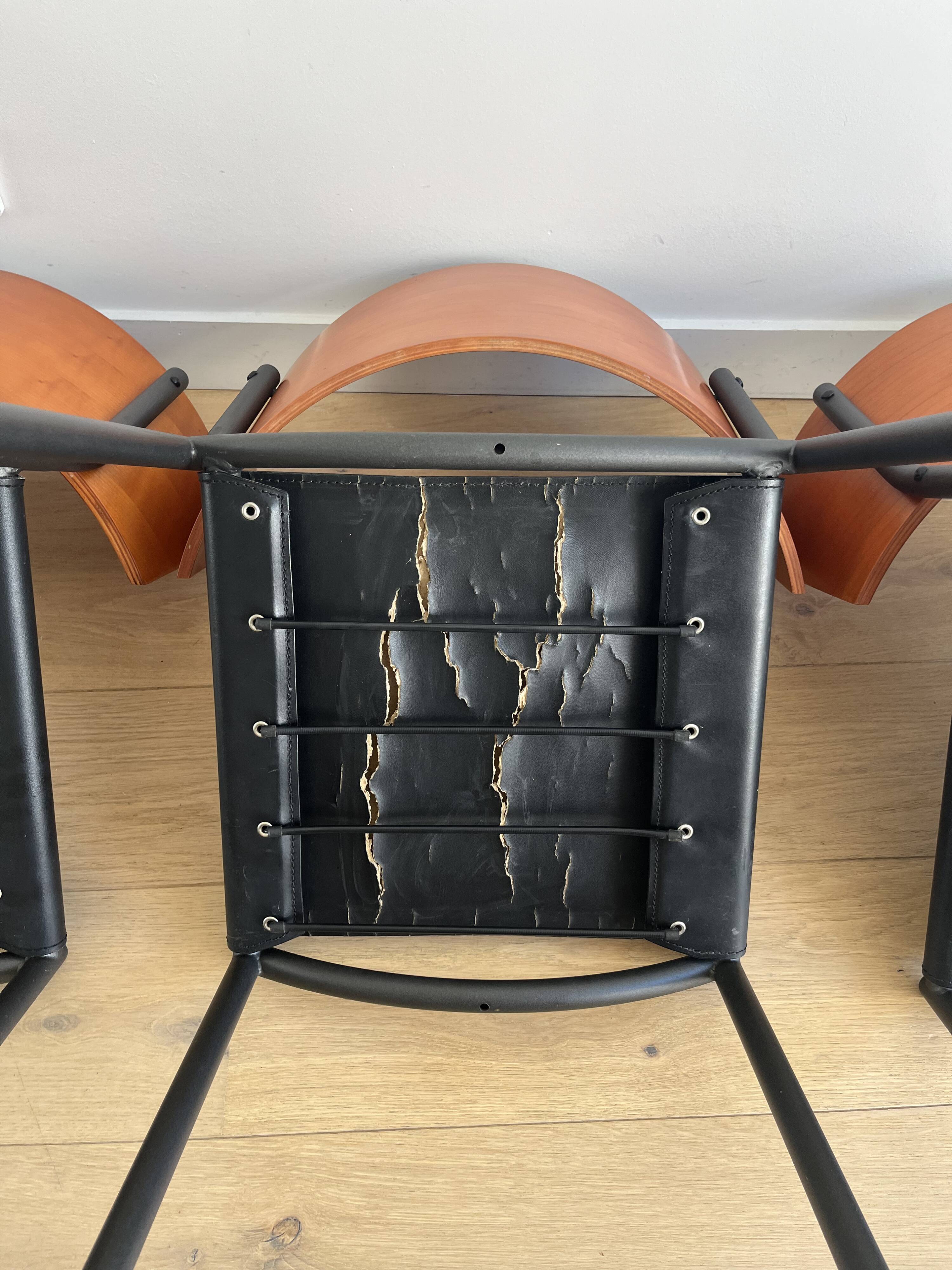 4 Lila chairs by Philippe Starck for XO
