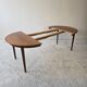 Table scandinave à rallonge 1960 Teck