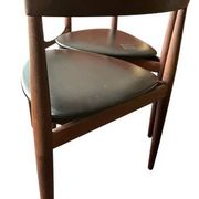 Set of 4 Scandinavian dining chairs by Hans Olsen for Frem Røjle.