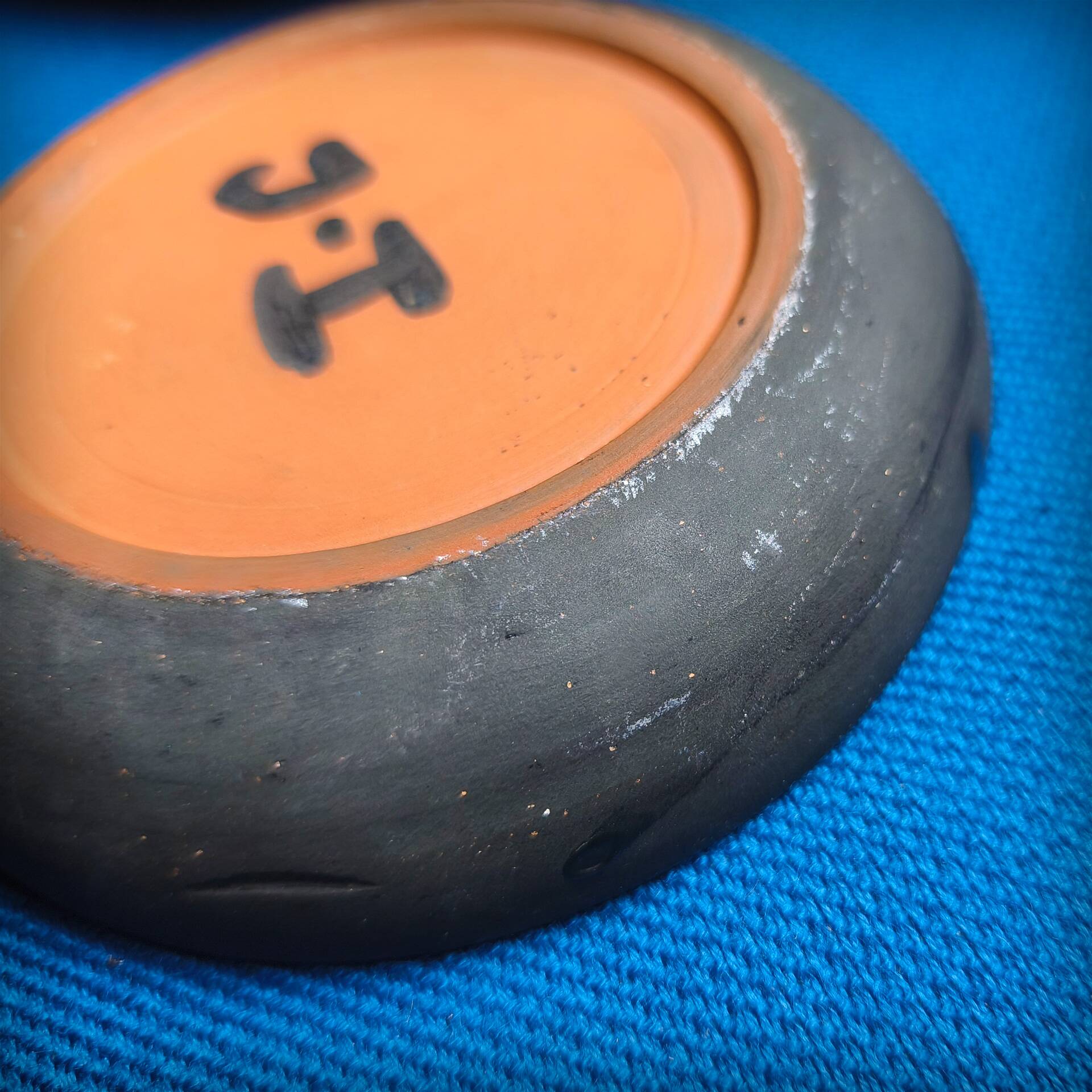 Jacques Innocenti, pair of ceramic cups, Vallauris, 1950s