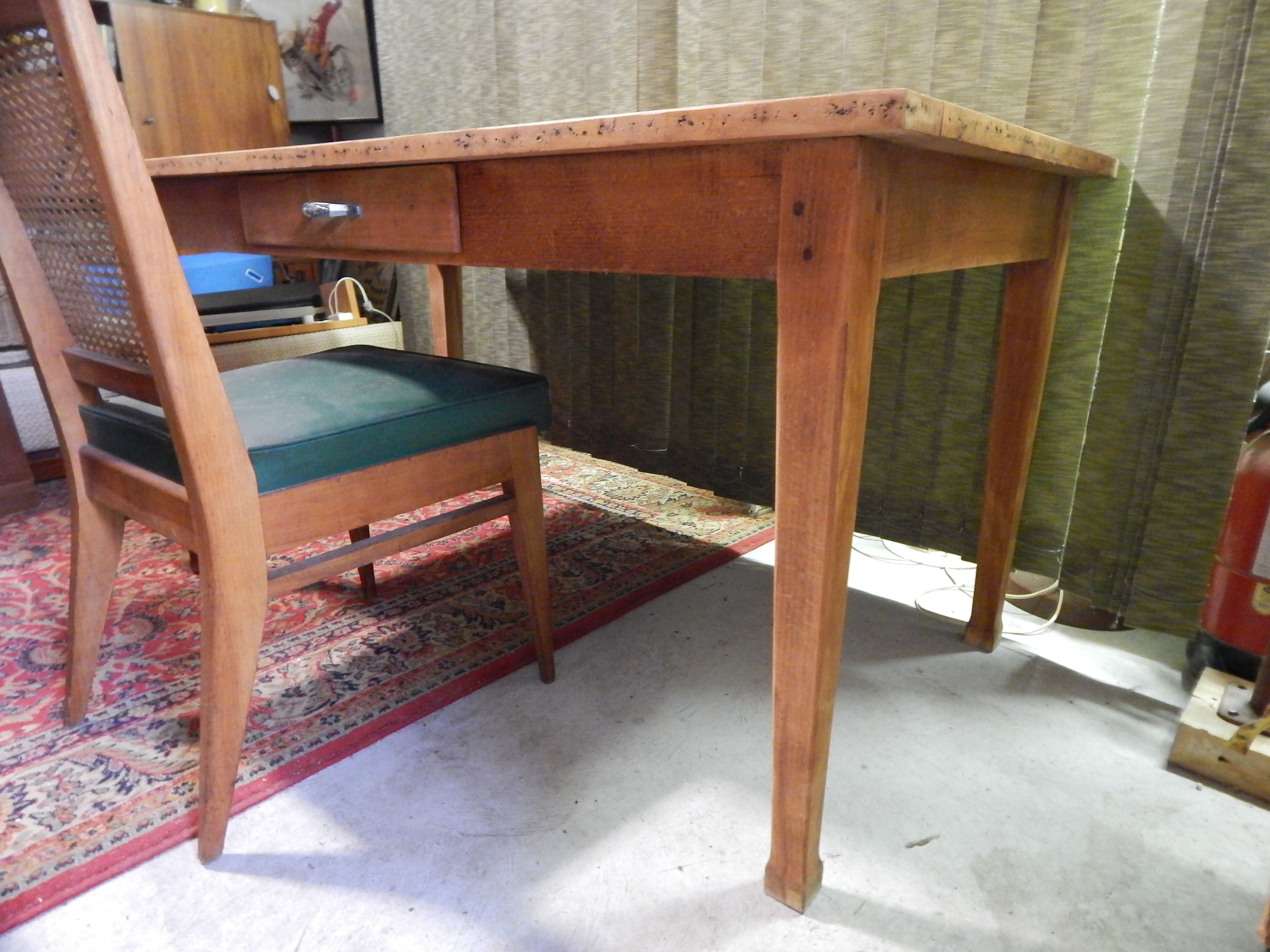 Old office farm table