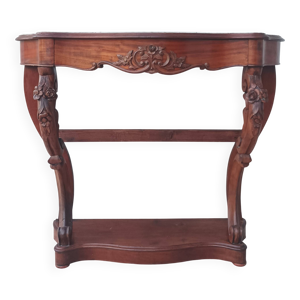 console Napoléon III - acajou