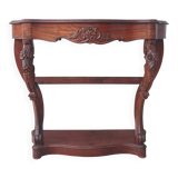 Napoleon III mahogany console