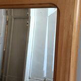 70' Scandinavian solid wood mirror