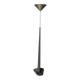 Vintage chrome metal cone floor lamp, adjustable, Ikea 1980.