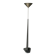 Vintage chrome metal cone floor lamp, adjustable, Ikea 1980.