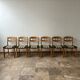 Mid-century oak danish dining chairs