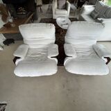 Pair of armchairs by Michel Ducaroy, Ligne Roset