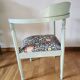 Pair of vintage corner armchairs refurbished