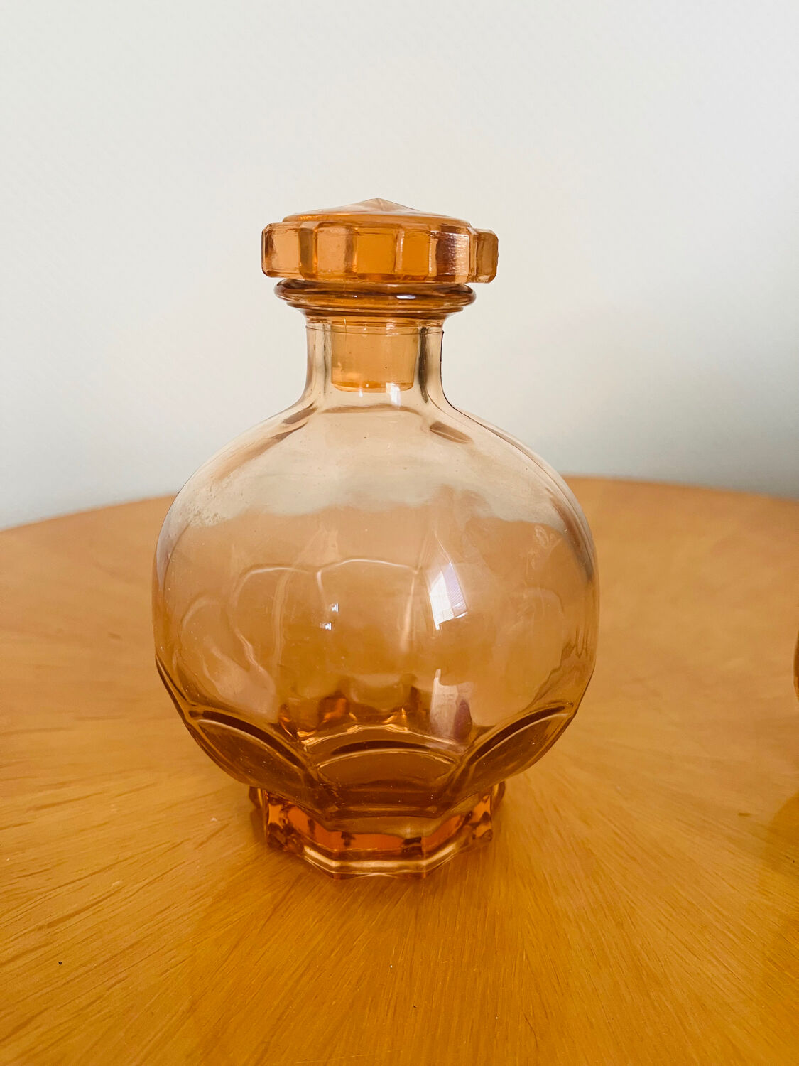 Carafe art déco vintage et ses 4 verres