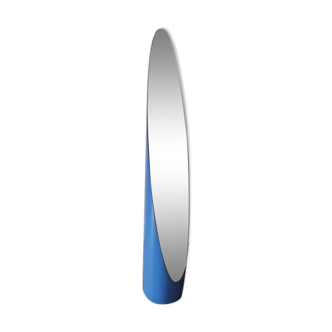 Vintage blue lipstick mirror