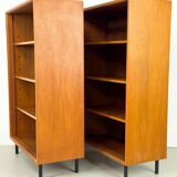 Bibliothèques en teck du milieu du siècle de Franzmeyer Möbel, années 1960, lot de 2