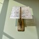 Murano glass modernist wall sconce lamp