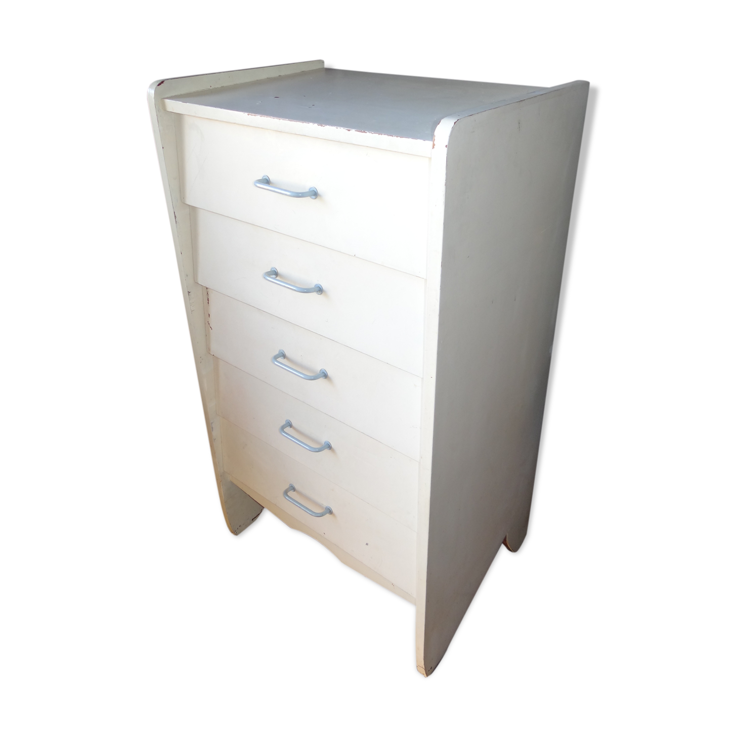 1950 painted wooden dresser