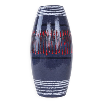Vase en céramique, design allemand, années 1960, fabriqué en Allemagne de l'Ouest