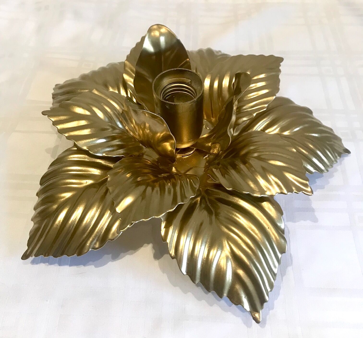 Pair of flower sconces