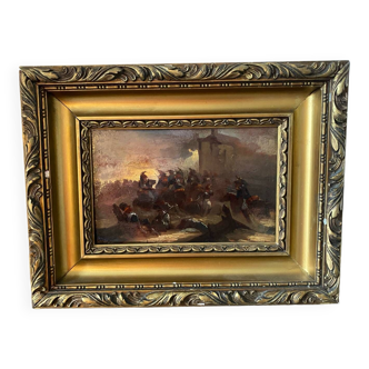 École xixeme siècle cavalerie