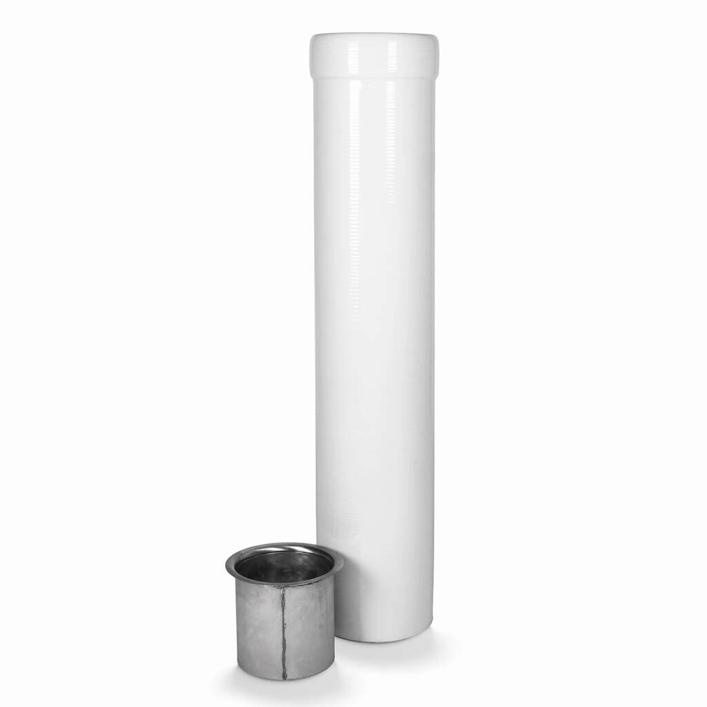 Tall ceramic flower pot by Aleš Werner