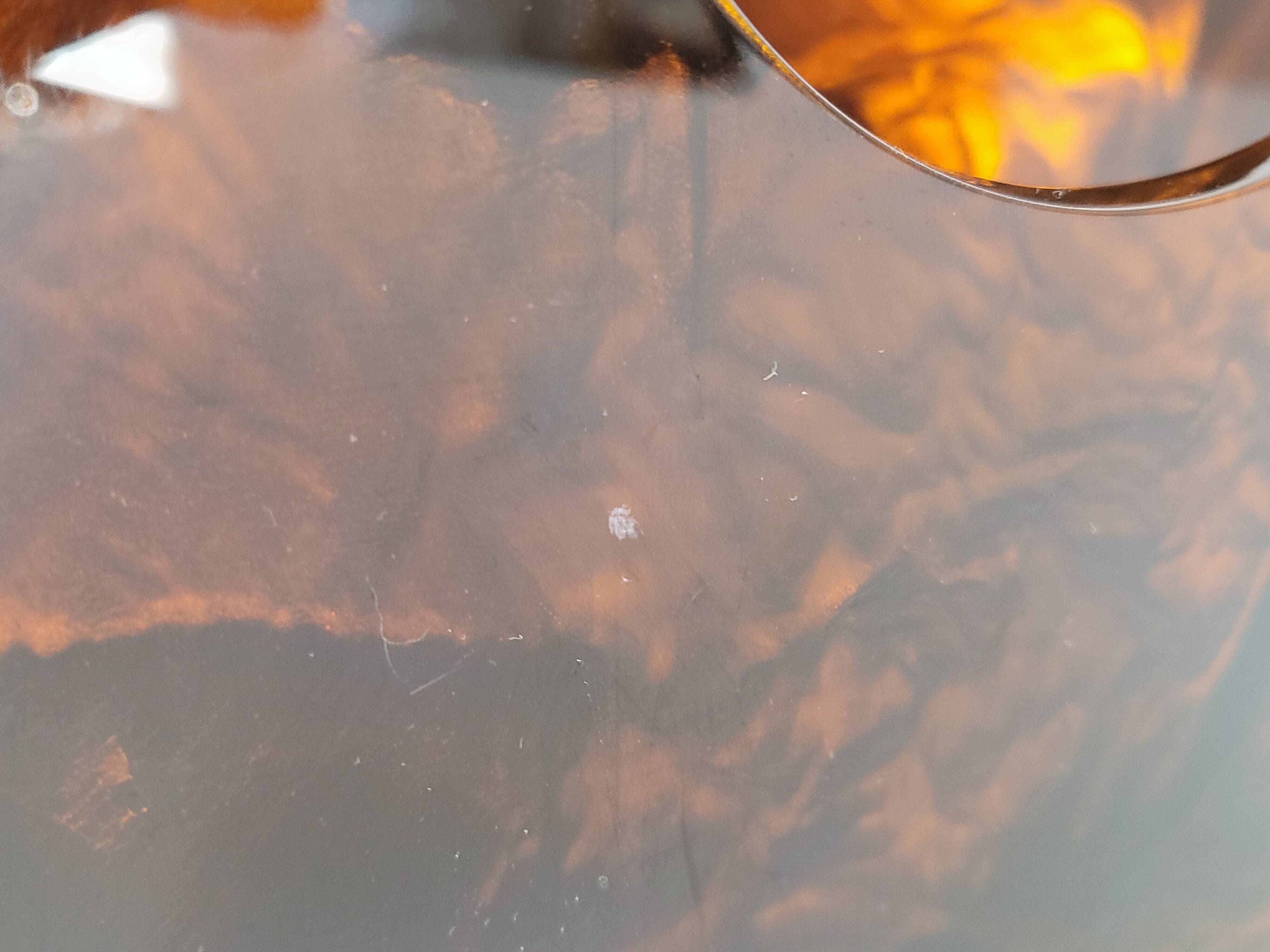 Vintage plexiglass magazine rack 1970