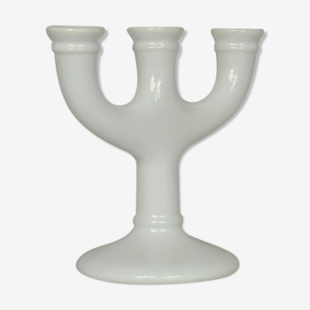 Candlestick in porcelain of the 1970s