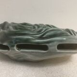 Holder for 12 oyster forks - slip - ceramic - vintage