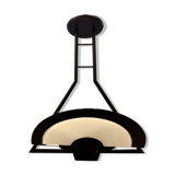 Architectural Italian Black & White Light Pendant