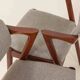 Kai Kristiansen chairs in roswood model 42, set of 8,Denmark 1960s