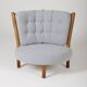 Fauteuil en bois Guillerme & Chambron